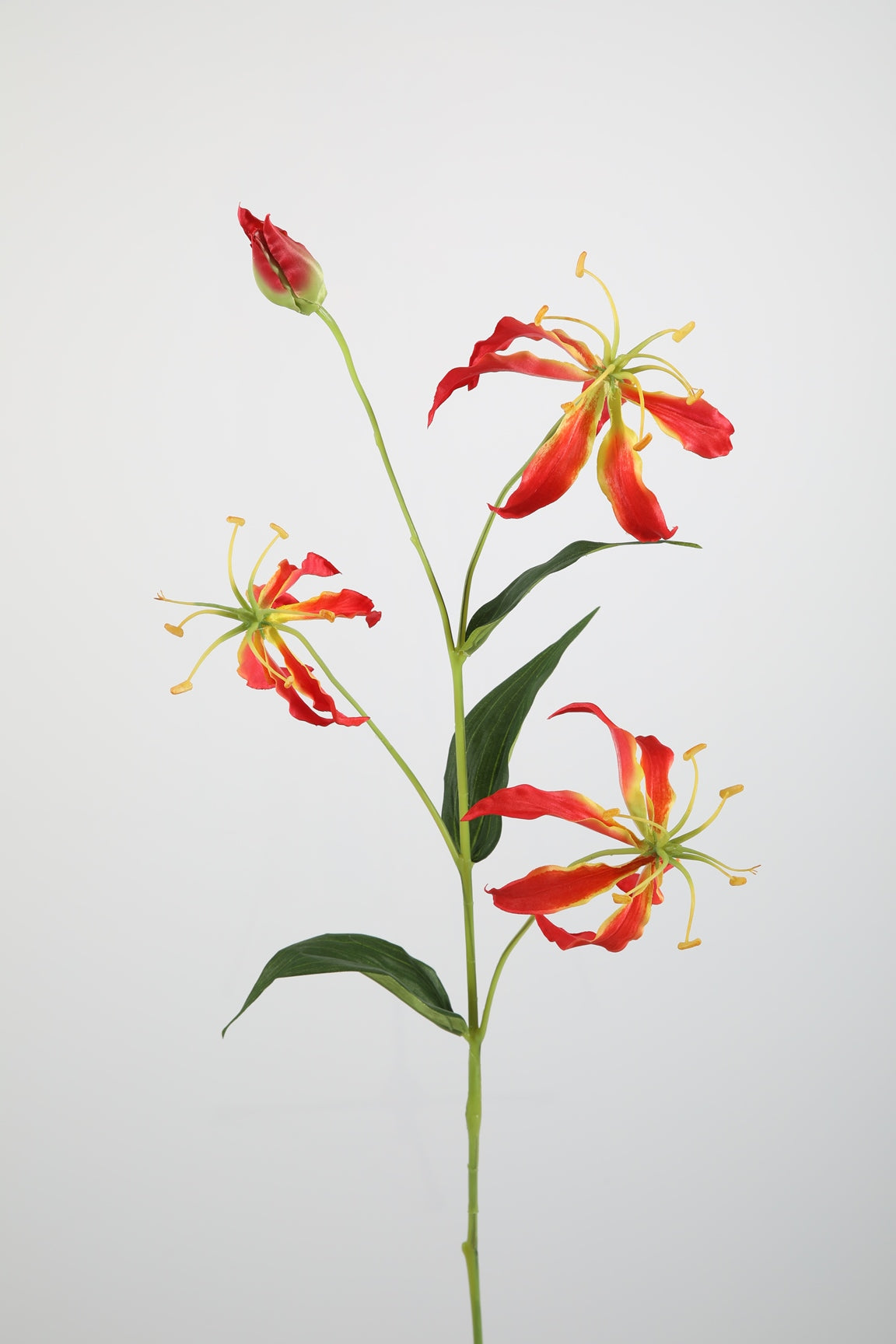 Zijden bloem - Gloriosa - oranje