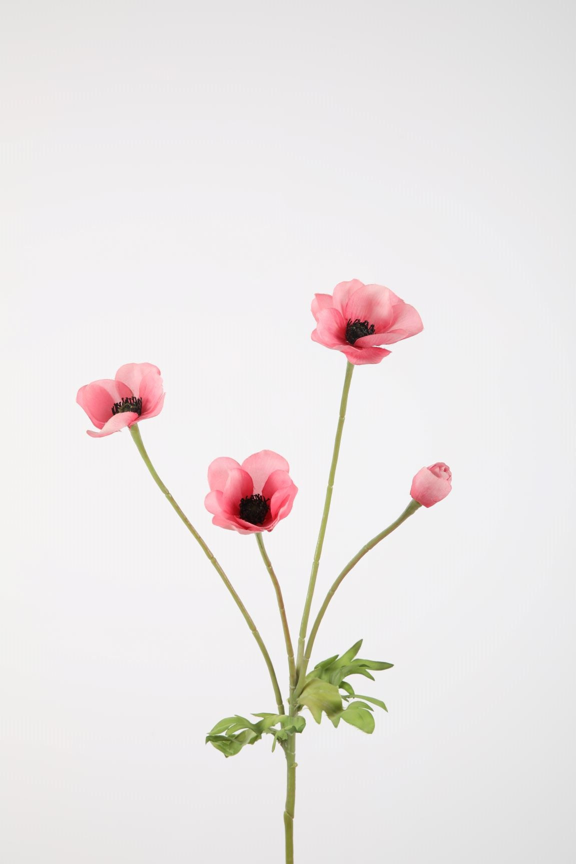Zijden bloem - Anemoon - roze