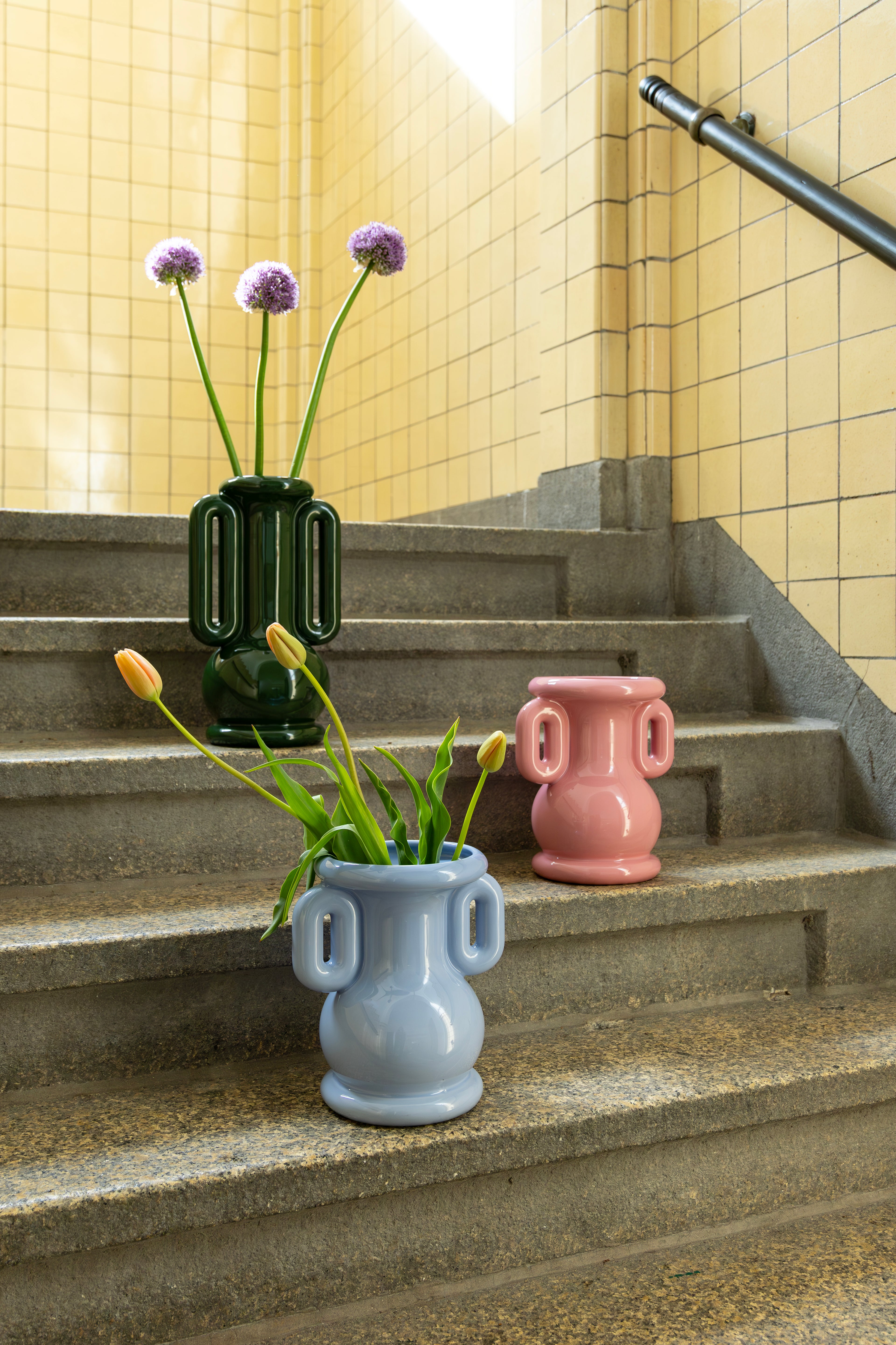 Vaas Amfora pink - COMING SOON