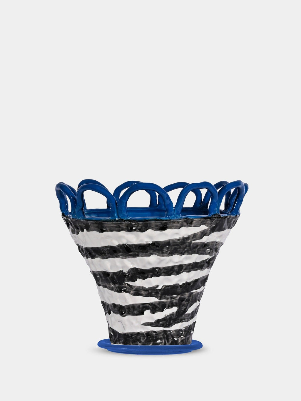 Pot Patty S Zebra/Blauw