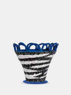Pot Patty S Zebra/Blauw