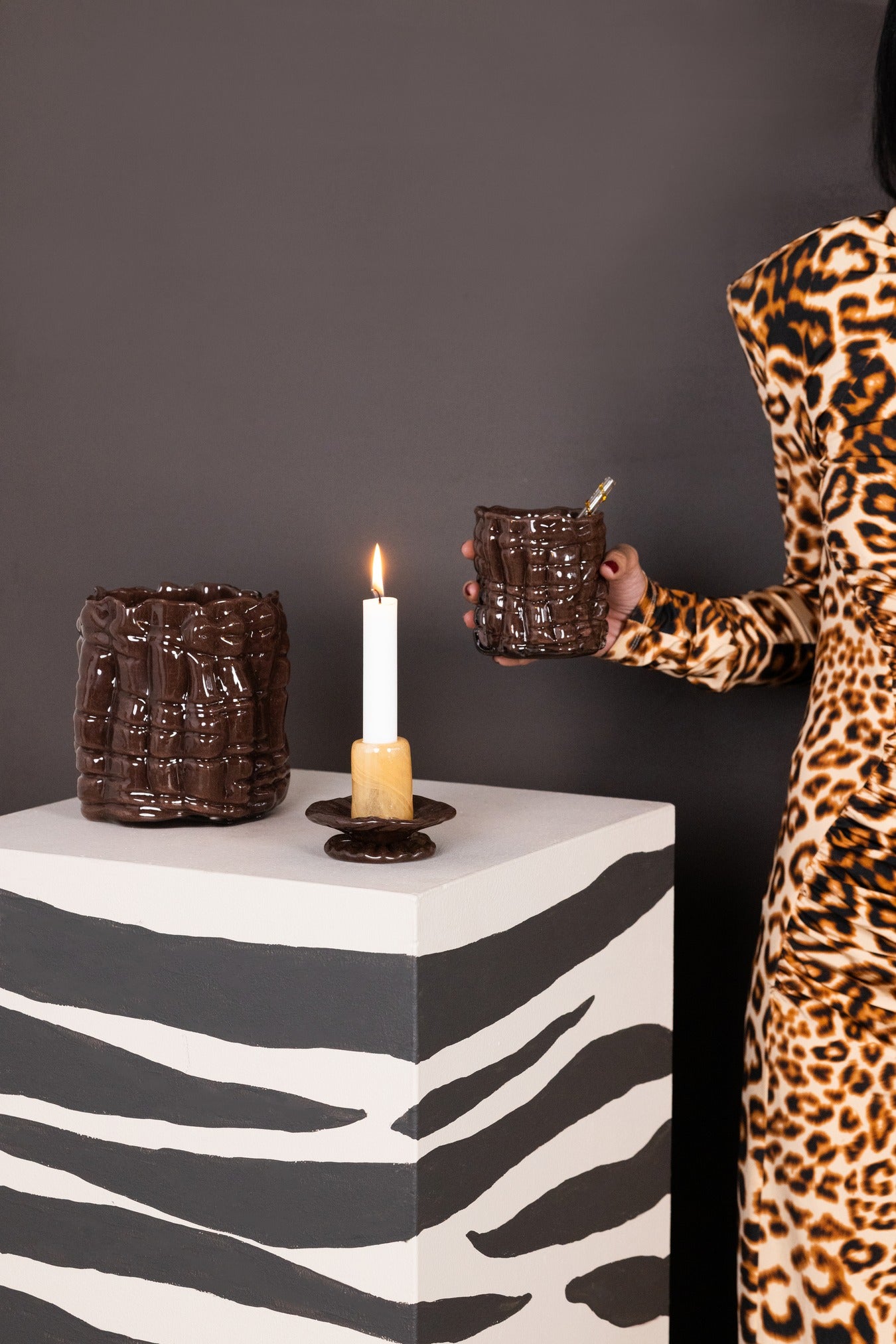 Candle holder Laranne M