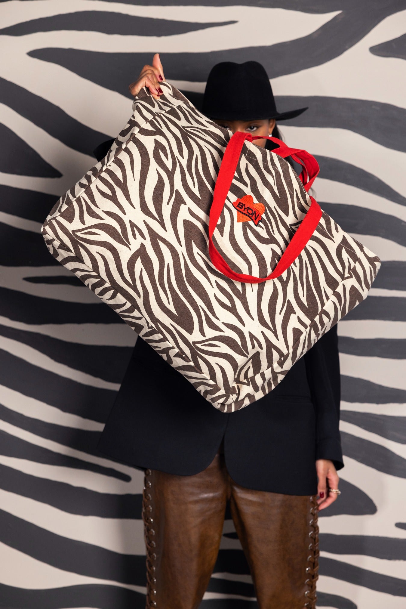 Weekendbag Anima Zebra