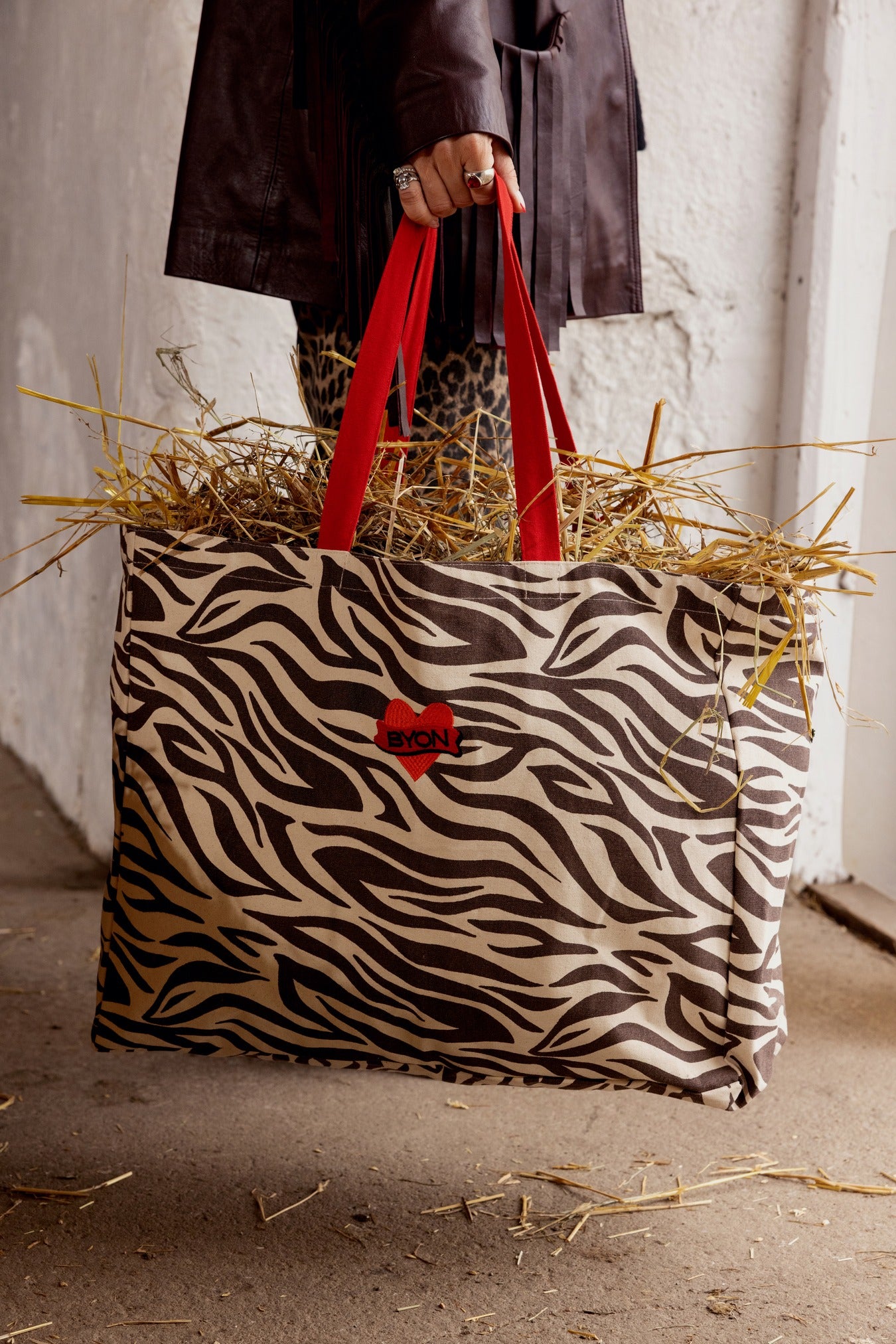 Weekendbag Anima Zebra