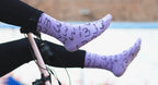 Titties socks: purple