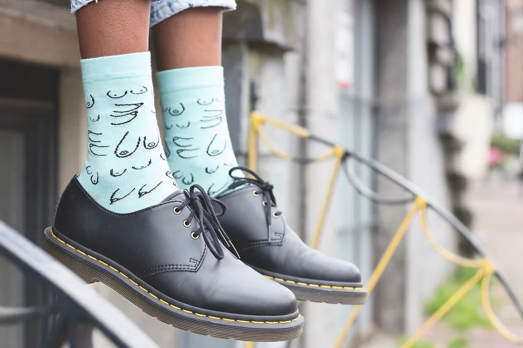 Titties socks: mint