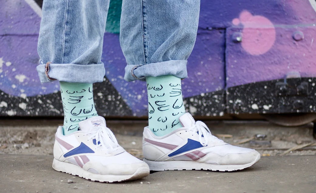 Titties socks: mint