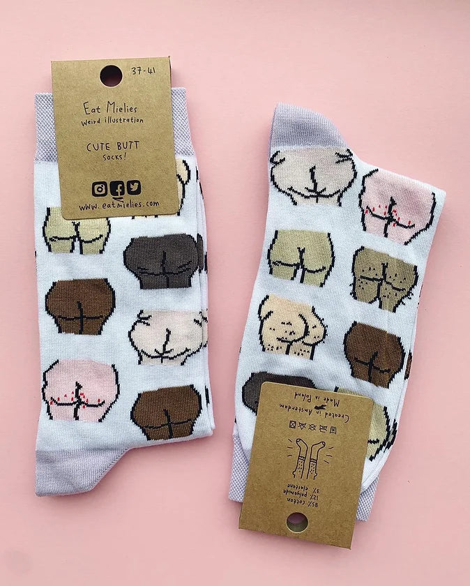 Cute butt socks
