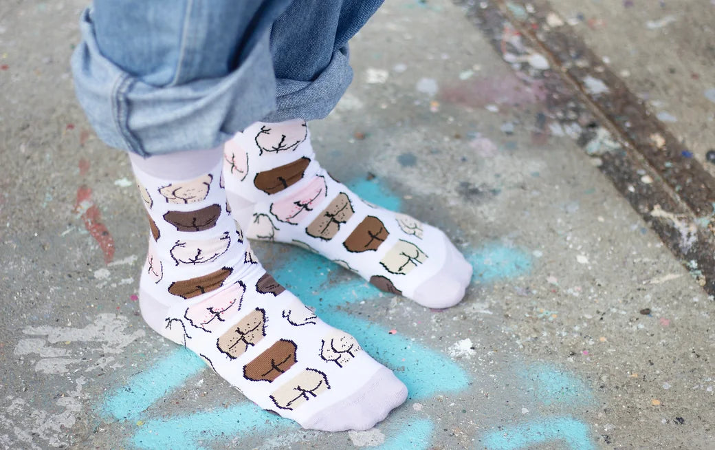 Cute butt socks