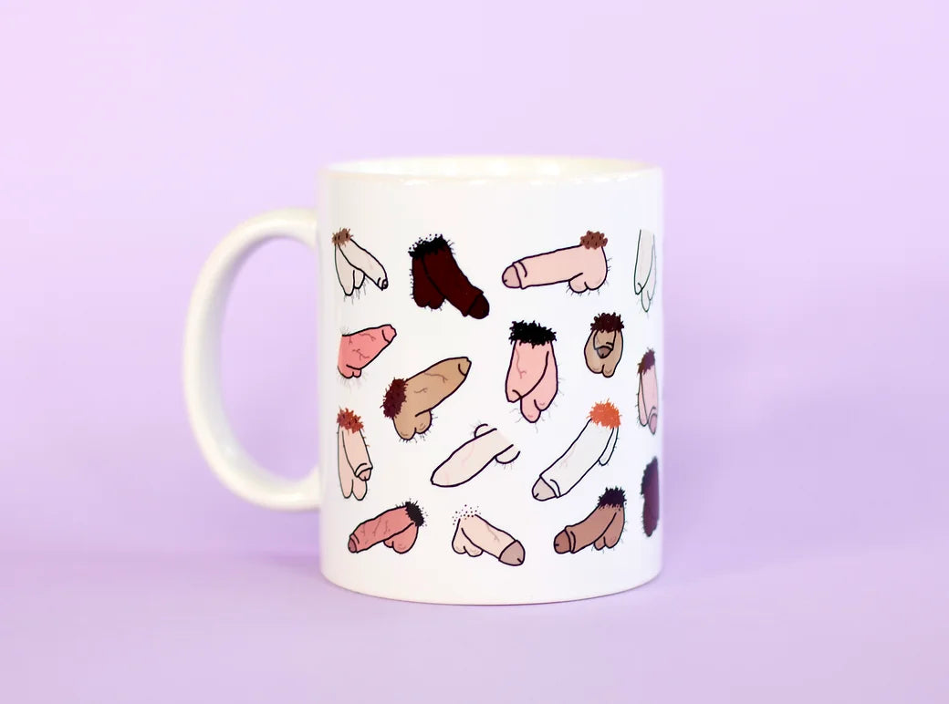 Hairy willies mug