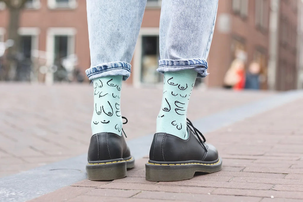 Titties socks: mint