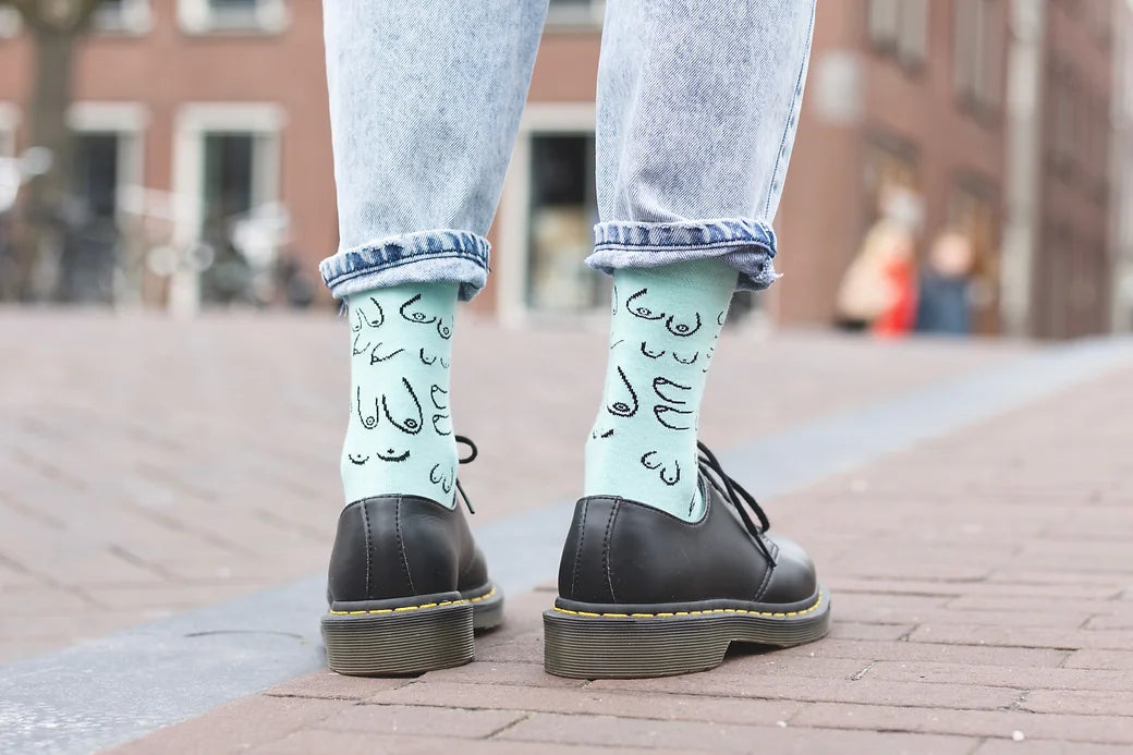 Titties socks: mint