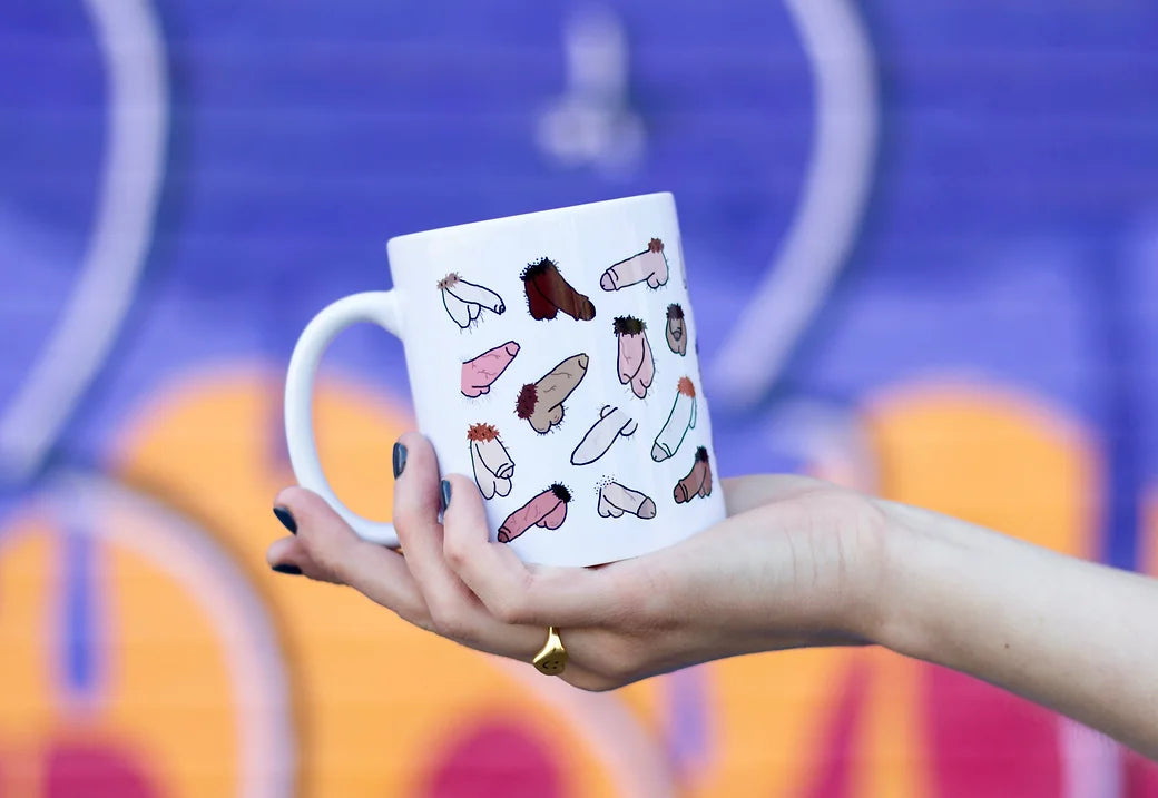 Hairy willies mug