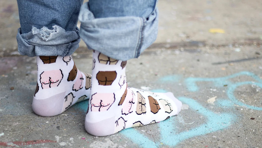 Cute butt socks