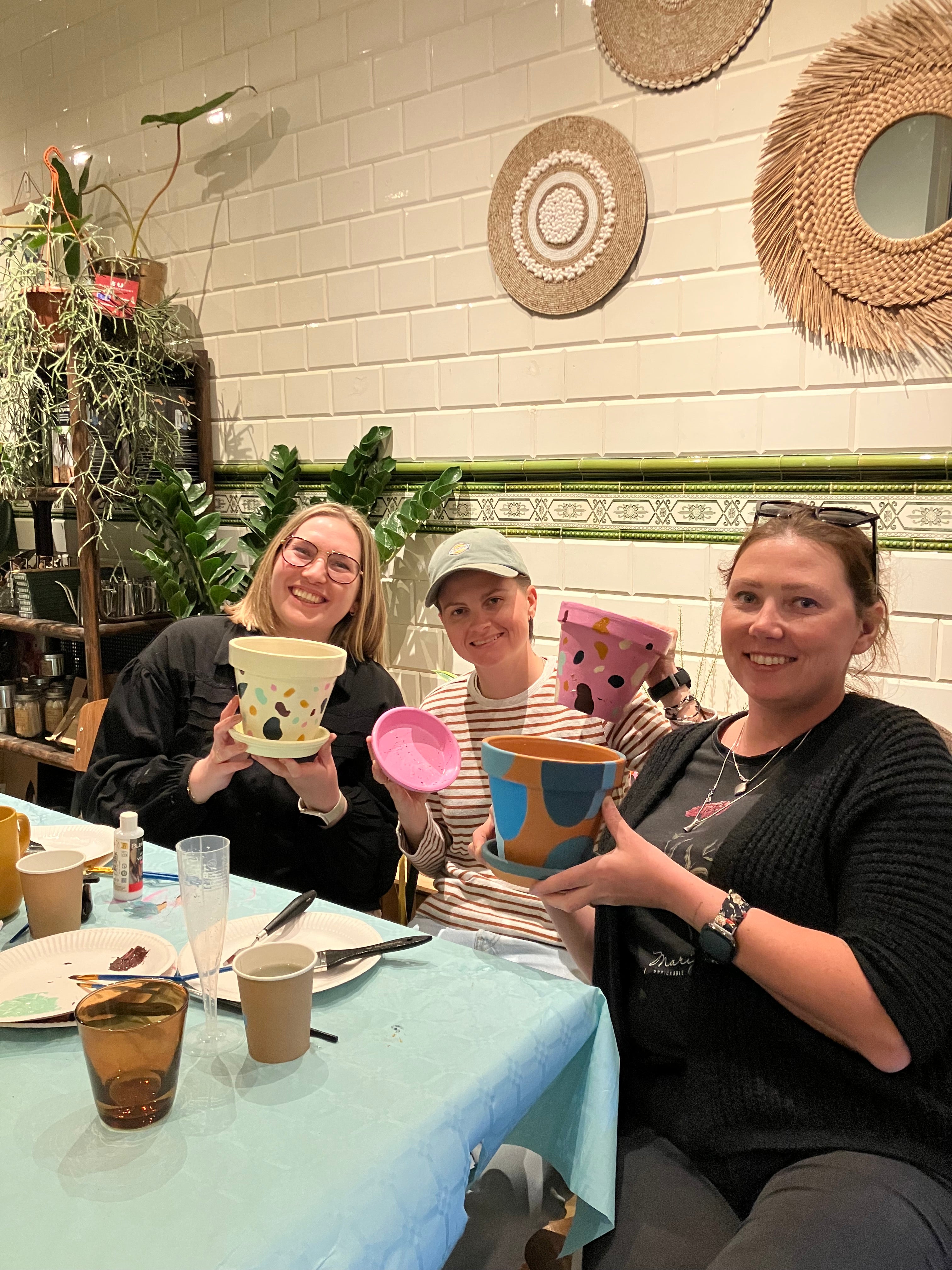 Sip & Paint je eigen bloempot