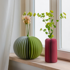 Papieren vaas 'Yuki' sage