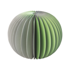 Papieren vaas 'Yuki' sage