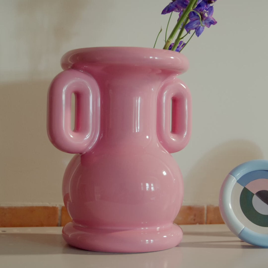 Vaas Amfora pink - COMING SOON